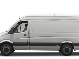 Dodge Sprinter Van L2H2 2009 Modelo 3D