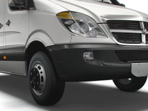 Dodge Sprinter Van L2H2 2009 3D Model