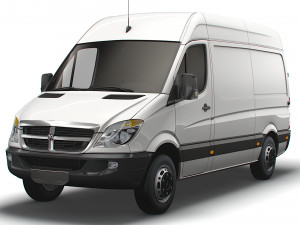 Dodge Sprinter Van L2H2 2009 Modelo 3D