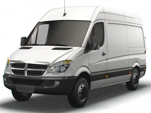 Dodge Sprinter Van L2H2 2009 3D Model