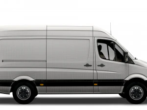 Dodge Sprinter Van L2H2 2009 3D Model