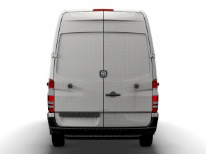 Dodge Sprinter Van L2H2 2009 3D Model