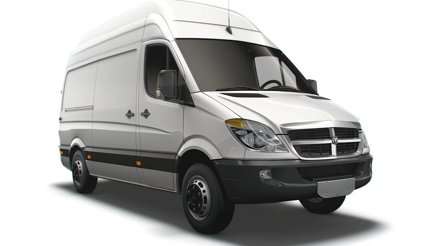 Dodge Sprinter Van L2H3 2009 3D Model .c4d .max .obj .3ds .fbx .stl .blend 