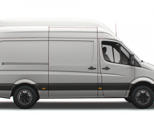 Dodge Sprinter Van L2H3 2009 3Dモデル