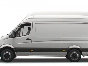 Dodge Sprinter Van L2H3 2009 3D Model