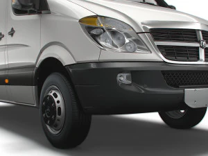 Dodge Sprinter Van L2H3 2009 3D Model