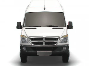 Dodge Sprinter Van L2H3 2009 3D Model