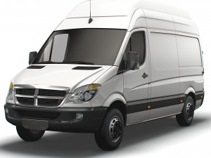 Dodge Sprinter Van L2H3 2009 3Dモデル