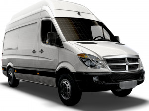 Dodge Sprinter Van L2H3 2009 3Dモデル