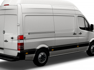 Dodge Sprinter Van L2H3 2009 3Dモデル