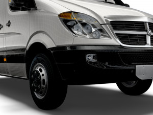 Dodge Sprinter Van L2H3 2009 3Dモデル