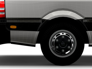 Dodge Sprinter Van L2H3 2009 3Dモデル