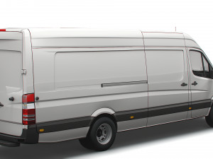 Dodge Sprinter Van L4H3 2009 Modello 3D