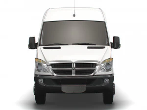 Dodge Sprinter Van L4H3 2009 3D Model