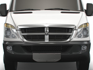 Dodge Sprinter Van L4H3 2009 Modello 3D