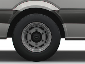 Dodge Sprinter Van L4H3 2009 Modello 3D