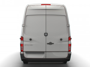 Dodge Sprinter Van L4H3 2009 Modello 3D