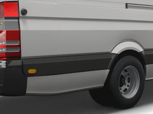 Dodge Sprinter Van L4H3 2009 3D Model