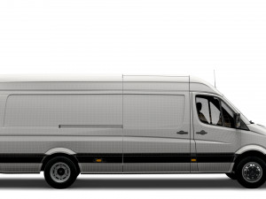 Dodge Sprinter Van L4H3 2009 Modello 3D