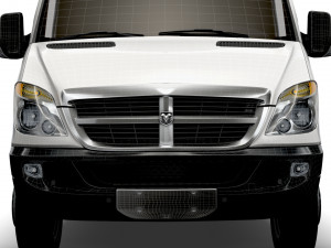 Dodge Sprinter Van L4H3 2009 Modello 3D