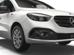 Mercedes Benz Citan E Micro Camper 2023 Model 3D