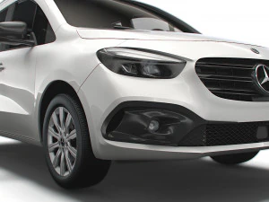 Mercedes Benz Citan Micro Camper 2023 3D Model