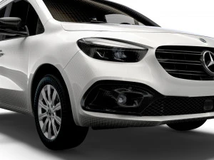 Mercedes Benz Citan Micro Camper 2023 3D Model