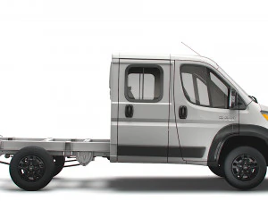 RAM Promaster Chassis Truck Crew Cab 3450 WB 2023 3D Model