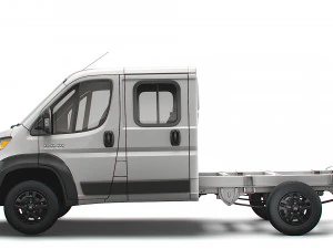 RAM Promaster Chassis Truck Crew Cab 3450 WB 2023 3D Model