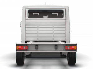 RAM Promaster Chassis Truck Crew Cab 3450 WB 2023 3D Модель