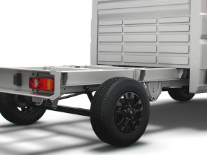 RAM Promaster Chassis Truck Crew Cab 3450 WB 2023 3D Модель