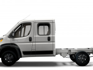 RAM Promaster Chassis Truck Crew Cab 3450 WB 2023 3D Модель