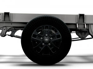 RAM Promaster Chassis Truck Crew Cab 3450 WB 2023 3D Model