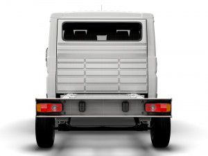 RAM Promaster Chassis Truck Crew Cab 3450 WB 2023 3D Модель