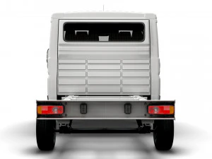 RAM Promaster Chassis Truck Crew Cab 3450 WB 2023 3D Model