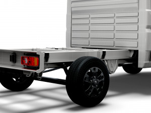 RAM Promaster Chassis Truck Crew Cab 3450 WB 2023 3D Модель