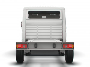 RAM Promaster Chassis Truck Crew Cab 4035 WB 2023 3D 모델