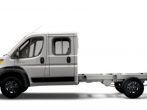 RAM Promaster Chassis Truck Crew Cab 4035 WB 2023 3D 모델