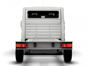 RAM Promaster Chassis Truck Crew Cab 4035 WB 2023 3D 모델