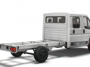 RAM Promaster Chassis Truck Crew Cab 4035 WB XL 2023 3Dモデル