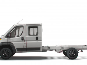 RAM Promaster Chassis Truck Crew Cab 4035 WB XL 2023 3Dモデル