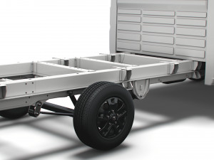 RAM Promaster Chassis Truck Crew Cab 4035 WB XL 2023 3Dモデル