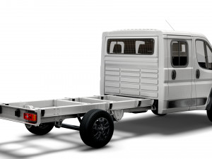 RAM Promaster Chassis Truck Crew Cab 4035 WB XL 2023 3Dモデル