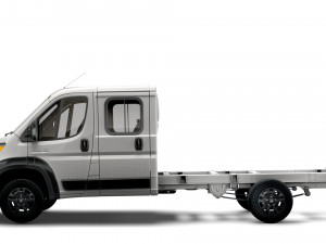 RAM Promaster Chassis Truck Crew Cab 4035 WB XL 2023 3Dモデル