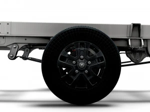 RAM Promaster Chassis Caminh&atilde;o Cabine Tripulada 4035 WB XL 2023 Modelo 3D