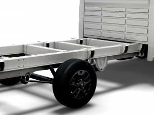 RAM Promaster Chassis Truck Crew Cab 4035 WB XL 2023 3Dモデル
