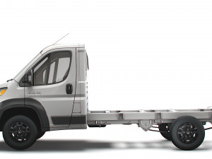 RAM Promaster Chassis Truck Single Cab 3450WB 2023 3D 模型