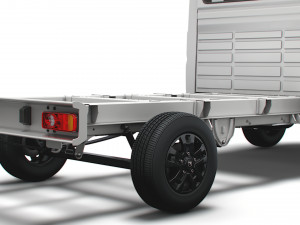 RAM Promaster Chassis Truck Single Cab 3450WB 2023 3D 模型
