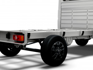 RAM Promaster Chassis Truck Single Cab 3450WB 2023 3D 模型