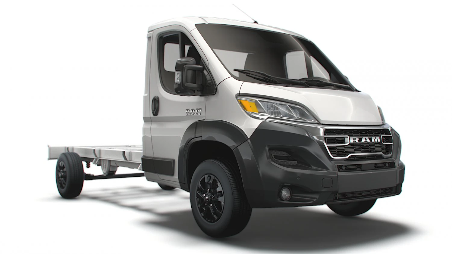 RAM Promaster Chassis Truck Single Cab 4035 WB 2023 3D Model .c4d .max .obj .3ds .fbx .stl .blend 